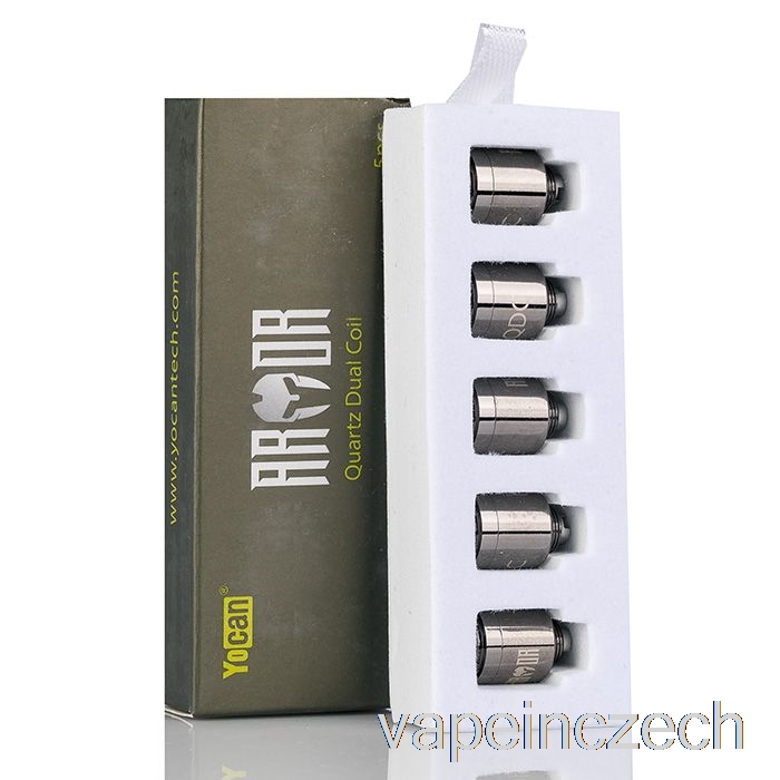Yocan Armor Qdc Náhradní Cívky Quartz Quad Coils Vape Bez Nikotinu